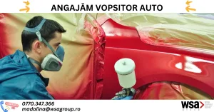 Vopsitor Auto – Loc de muncă Prejmer cu transport inclus