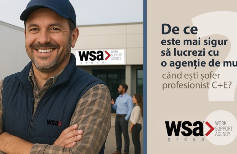 Angajăm șoferi profesioniști C+E