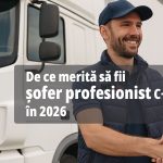 De ce merită să fii șofer profesionist C+E în 2026