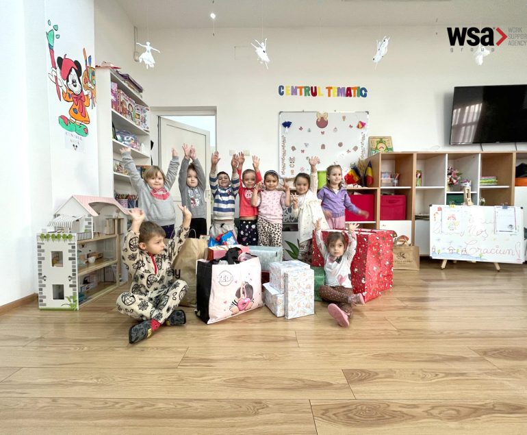 Un Crăciun al speranței și solidarității. WSA Group, alături de copiii din medii vulnerabile