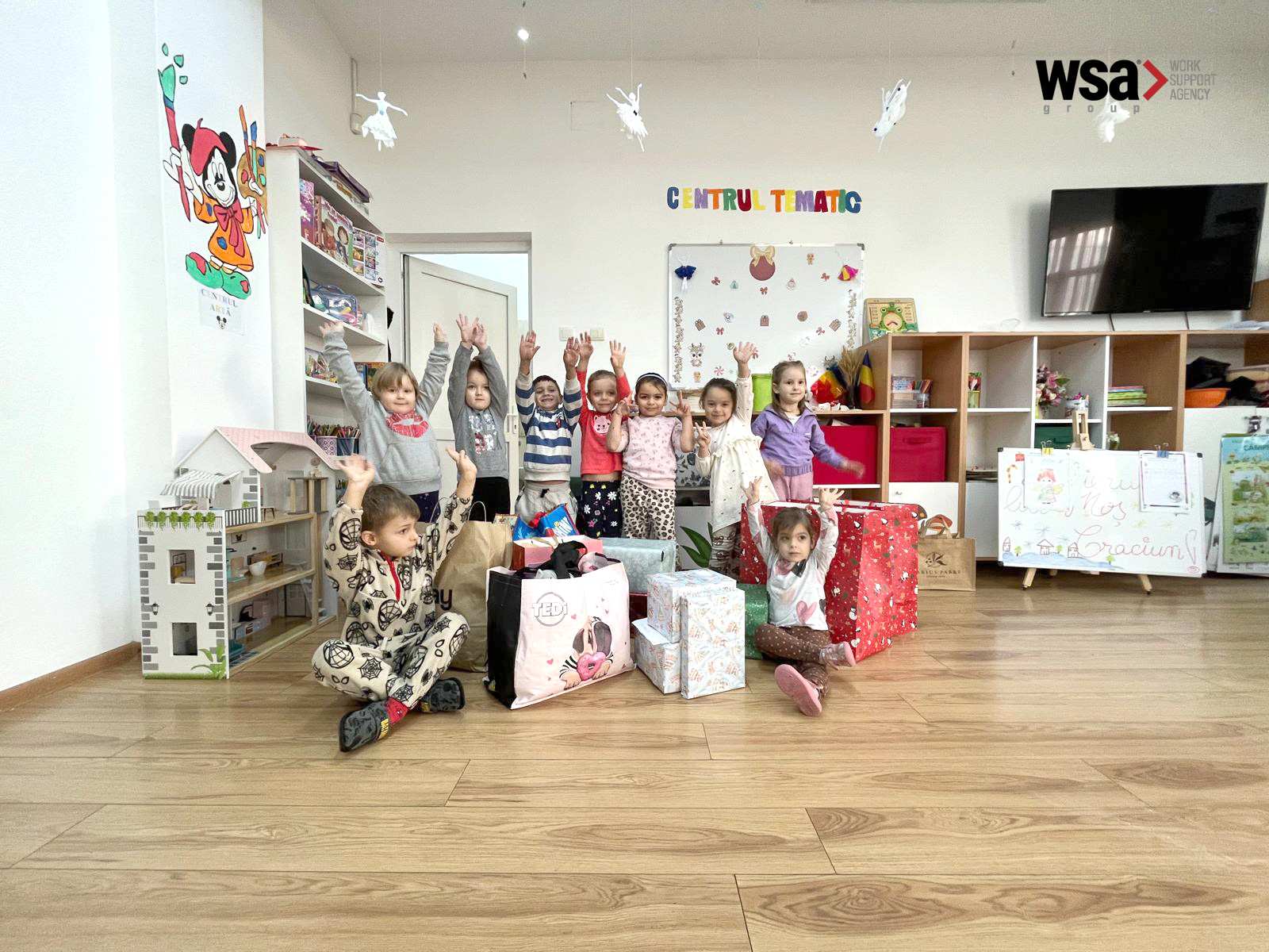 Un Crăciun al speranței și solidarității. WSA Group, alături de copiii din medii vulnerabile