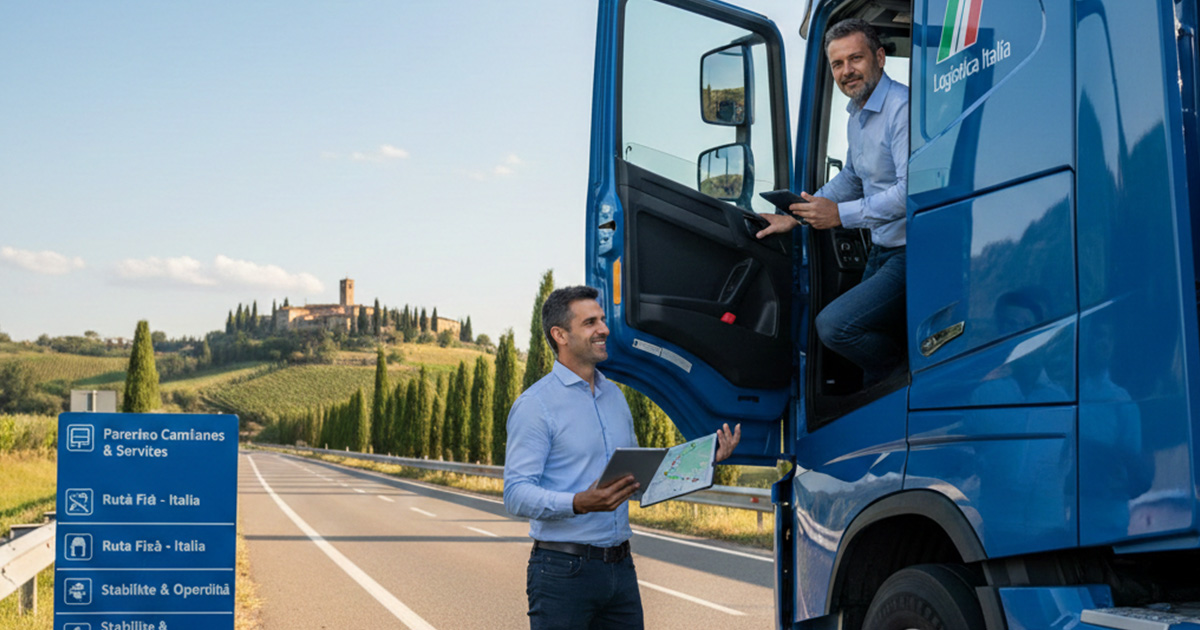 Top 5 motive pentru care șoferii aleg Italia să lucreze