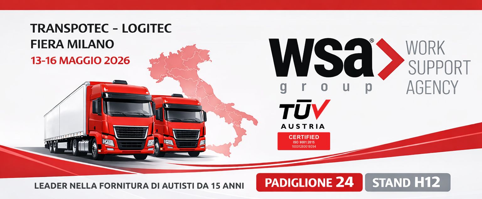 WSA Group la Milano pentru Transpotec Logitec 2026