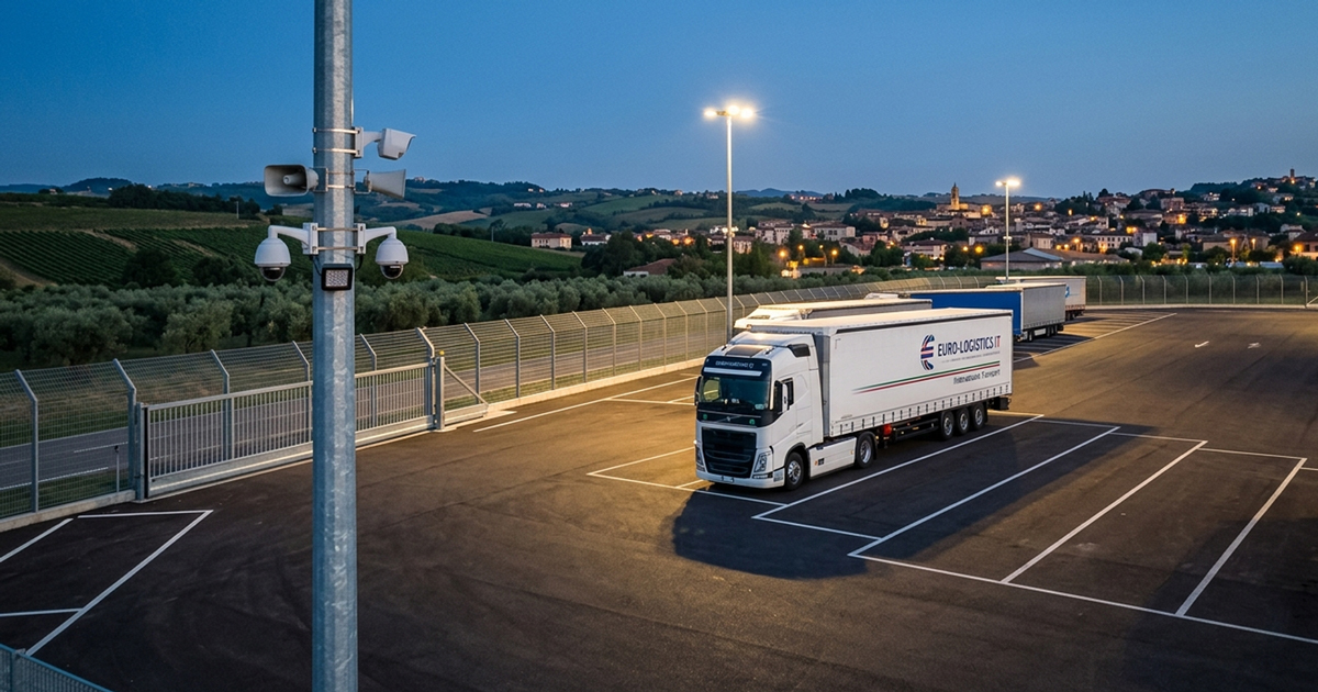 siguranța în parcările din Italia — sfaturi pentru șoferi TIR