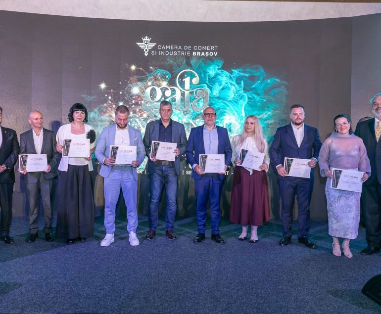 Decernarea diplomelor de excelență la Gala Excelenței în Afaceri 2026, CCI Brașov
