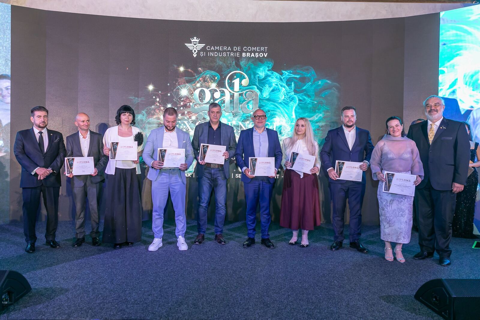 Decernarea diplomelor de excelență la Gala Excelenței în Afaceri 2026, CCI Brașov